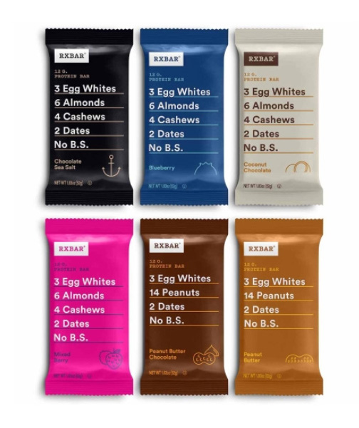 RXBar - Simplicity in packaging design