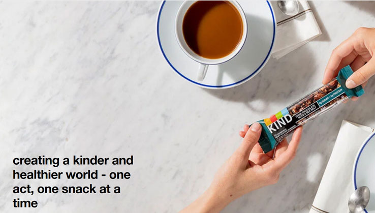 Kind Snacks healthy snack brand
